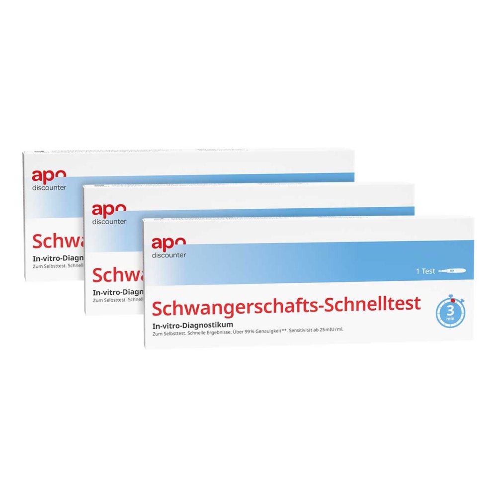 PXG Pharma GmbH Schwangerschaftstest von apodiscounter 08103030