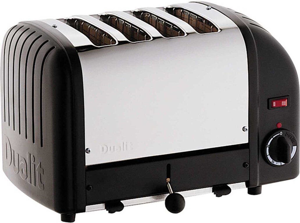 Dualit Classic 4 Slot Vario Toaster Black 4 - Slice