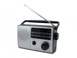 Caliber HPG317R Retro Radio Draagbaar Zilver