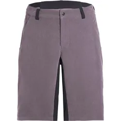 Vaude, Herren, Velohosen, Loamer Base Cord Shorts (S), Grau, Violett