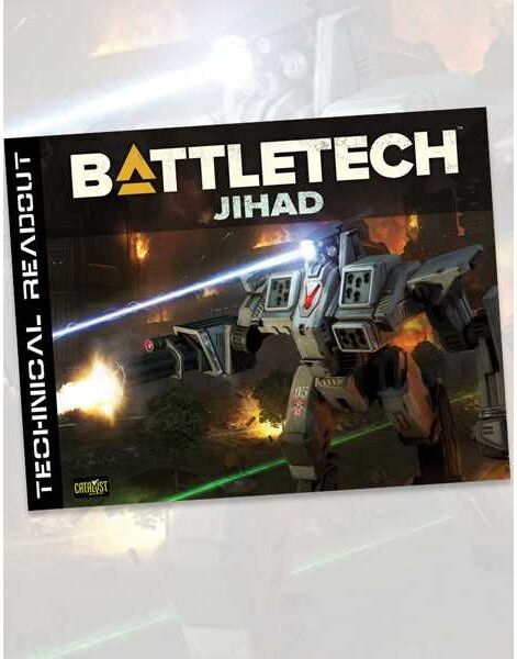 BattleTech Technical Readout: Jihad by Catalyst Game Labs (Book, Jihad Era 'Mechs, Tabletop Game Reference)