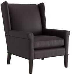 Tacoma Leather Chair - Espresso Leather, Espresso Walnut - Ballard Designs