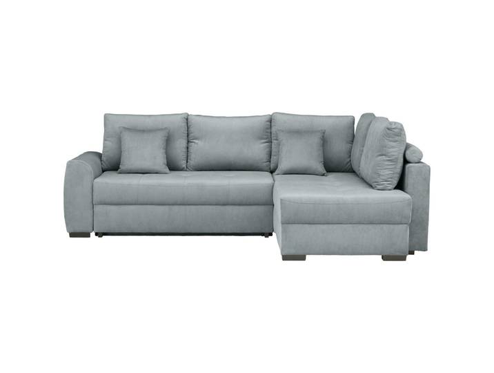 Stylife Ecksofa, Grau, Kunststoff, Füllung: Schaumstoffflocken, seitenverkehrt montierbar, L-Form, links montierbar, rechts montierbar, 265x182 cm, Hocker erhältlich, Rücken echt, Wohnzimmer, Sofas & Couches, Wohnlandschaften, Ecksofas