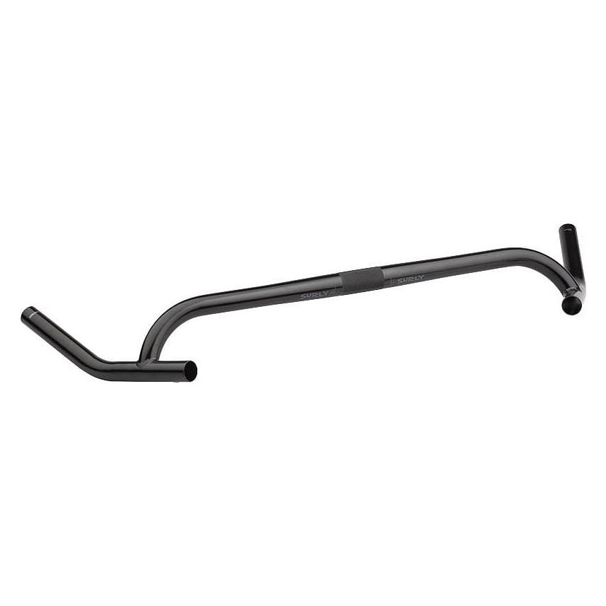 Surly Corner Bar Drop Lenker, 25.4mm (inkl. Shims 31.8mm), 500x0mm, 0°/0°, black (25.40 mm) (HB0102)