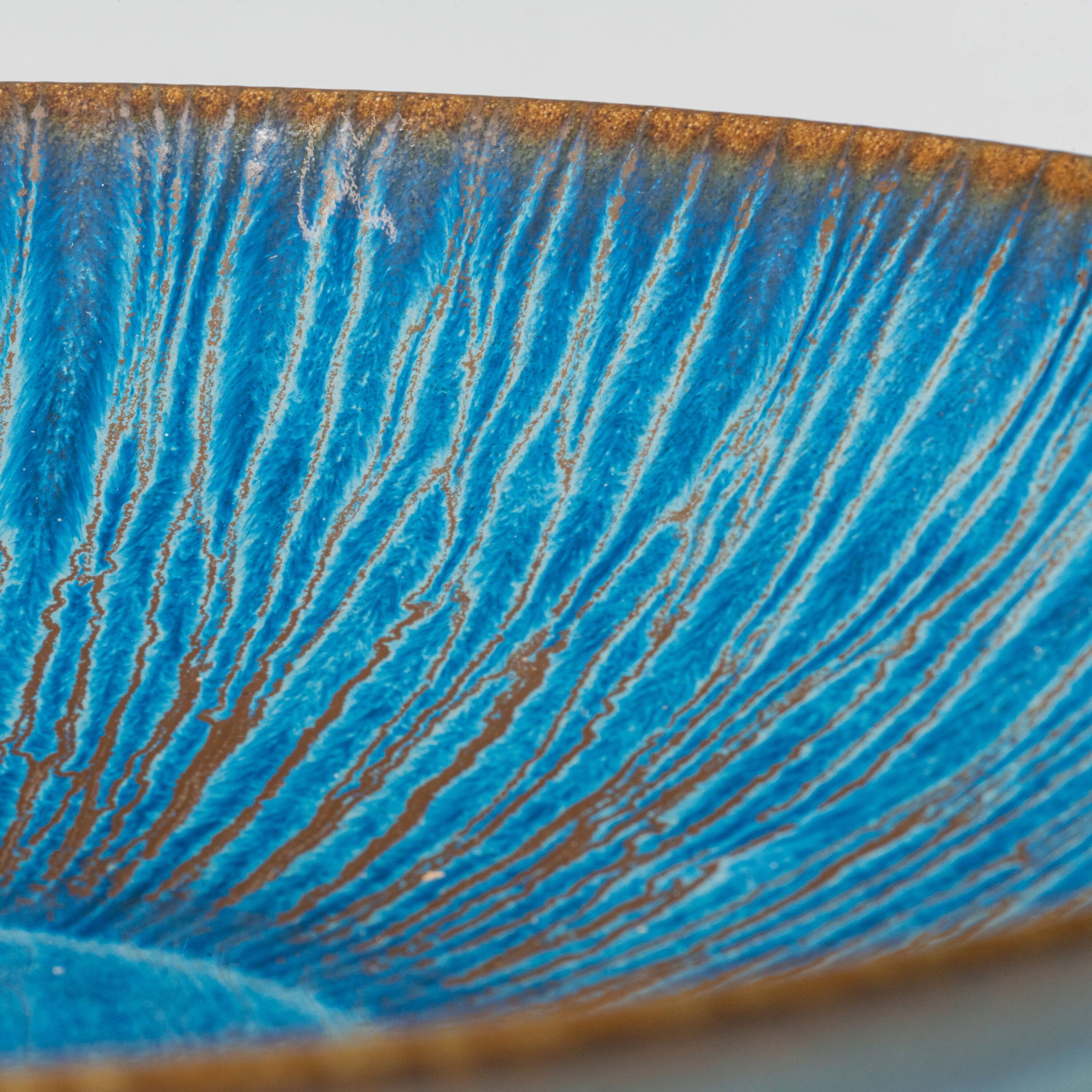Müslischale GIPFELSTÜCK "Eisfall", blau, Schüsseln, Müslischale