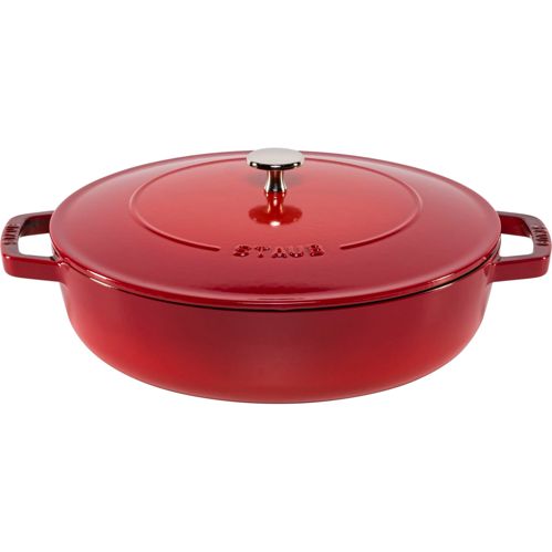 Staub Bräter Chistera 28 cm kirschrot