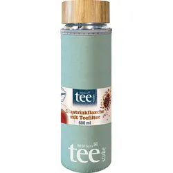 Müllers Teestube Trinkflasche mit Teefilter 600ml