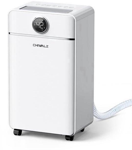 Luftentfeuchter mit einer Kapazität von 12 Litern pro Tag - 2-Liter-Wassertank - Kunststoff - Geeignet für Wohnzimmer und Schlafzimmer - Elektrischer Entfeuchter