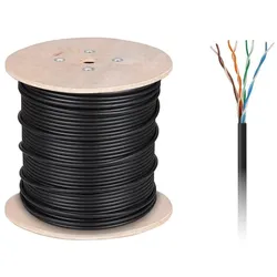 Cabletech Computer cable - twisted pair UTPCat5e + gel (UTP, CAT5e, 305 m), Netzwerkkabel