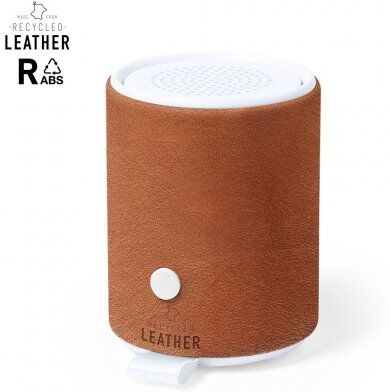 Vivavoce Bluetooth RCS Sotep in pelle riciclata 3W 400mAh Personalizzate o neutre