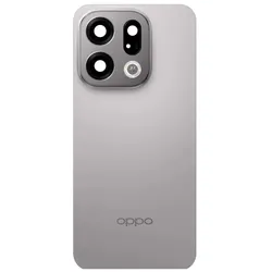 OPPO Battery Cover fur Find X9, Titanium Grey (Oppo Find X9), Mobilgerät Ersatzteile, Grau