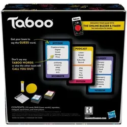 Hasbro Gaming Tabu (Deutsch, 4 - 10 Spieler)