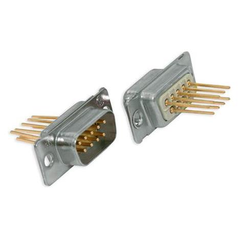 Conec 9 pole D-sub male Wire-Wrap connector (163A11169X)