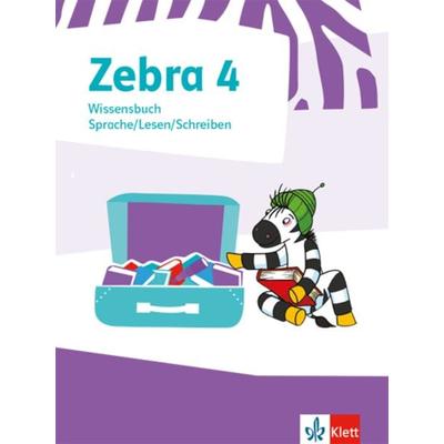 Zebra 4. Wissensbuch Klasse 4, Geheftet von , Klett Schulbuchverlag