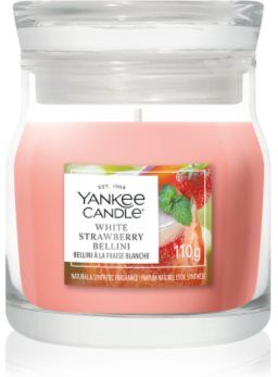 Yankee Candle White Strawberry Bellini vela perfumada Signature 110 g. White Strawberry Bellini