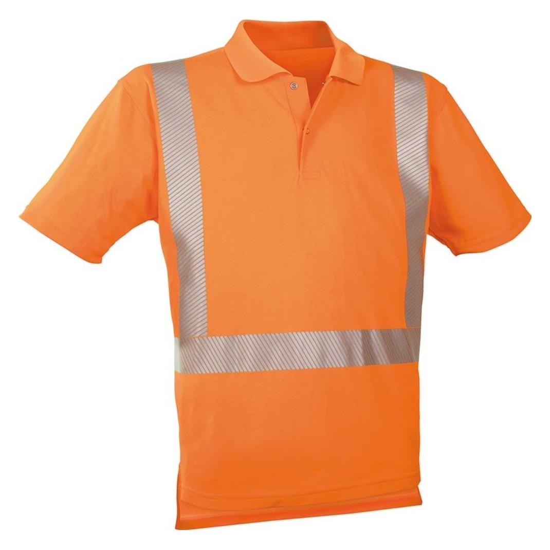 Magni Format 4250063627133 - warn-polo-shirt leuchtorange. Gr. XL (XL) (4250063627133)
