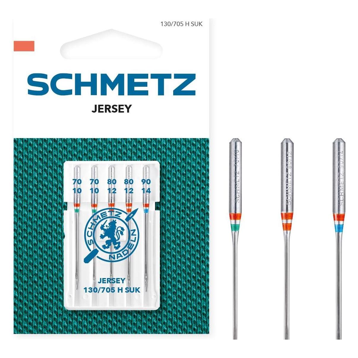 Schmetz Nähmaschinennadeln Jersey Stärke 70-90 5 St (3000996020500)