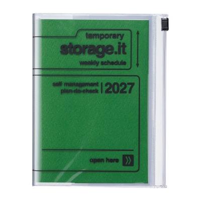 MARK'S 2026/27 Diary A6 Storage.it // Green