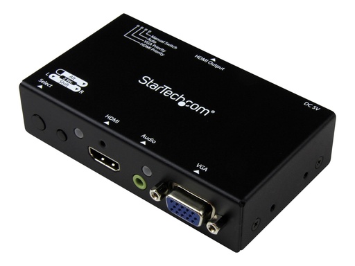 StarTech.com Startech 2 Port VGA + HMDI auf HDMI Konverter (VS221VGA2HD)