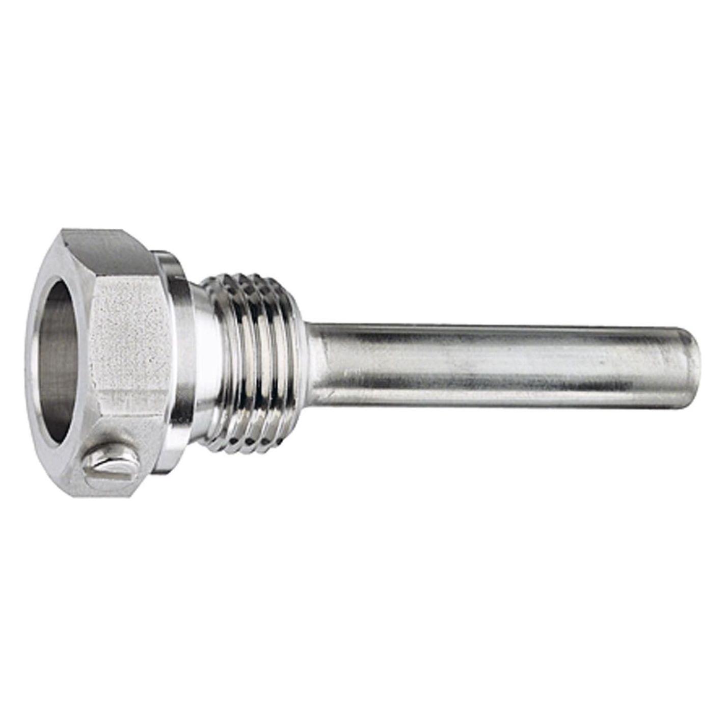 Riegler Schutzrohr zum Einschrauben, G 1/2, L1 = 63 mm, CrNi-Stahl 1.4571 (SR 11)