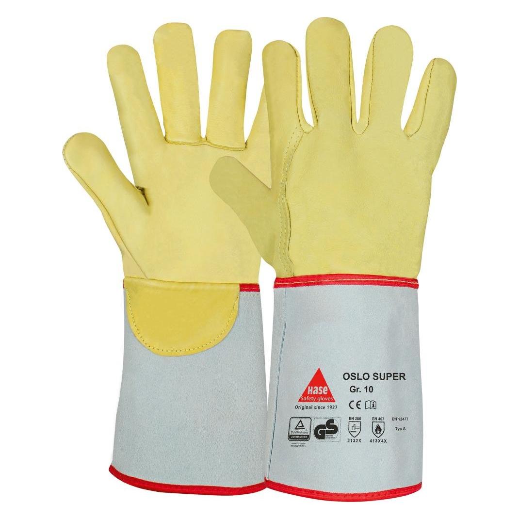 Dönges Schweisserhandschuh"Oslo Super", Gr. 10 Schutz nach Kategorie 2 (10) (105100-10)