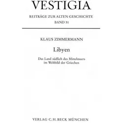 Libyen, Fachbücher von Klaus Zimmermann