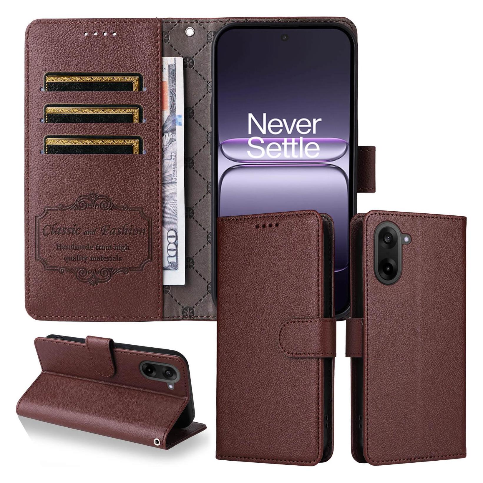 Cover-Discount OnePlus Nord CE5 - Lederoptik-Hülle mit strukturierter Oberfläche (OnePlus Nord CE5) (66331969)