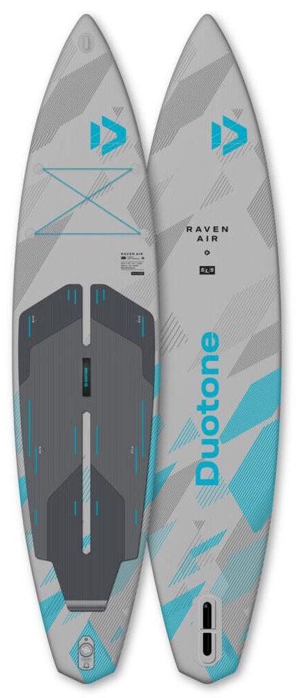 Duotone Raven Air Sls 11'6'' Aufblasbares Paddle-surfboard Grau 294.64 cm Grau 294.64 cm