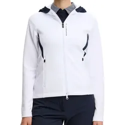 J.Lindeberg Golf Selena Fleece Hoodie Damen weiss