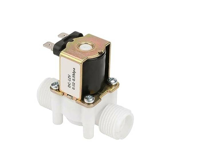 1/2 3/4 Außengewinde Magnetventil AC 220V DC 12V 24V Wasserregelventil Controller normalerweise geschlossen offen(12v-normally Closed,0.75 Inch)
