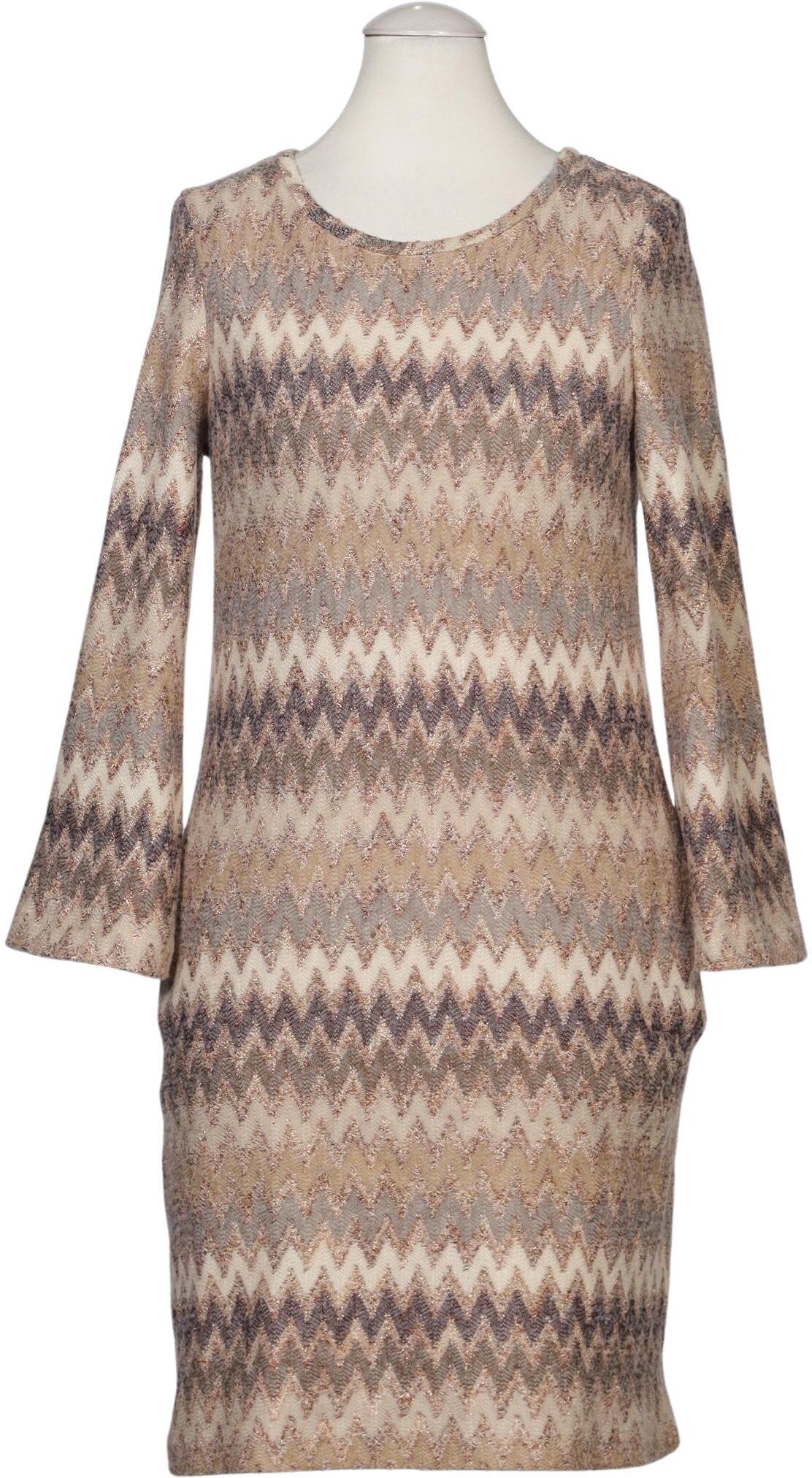 Traffic People Damen Kleid, Beige, Gr. XS, Baumwolle / Synthetik - Second Hand