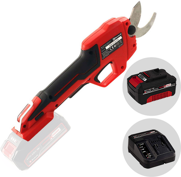 Einhell GE-LS 18 Li - Sécateur à batterie de taille - 18V 4Ah - Diamètre de coupe 28 mm