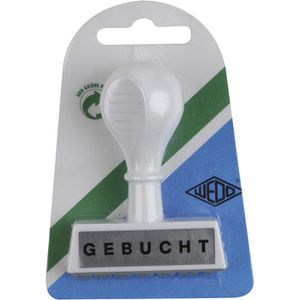 Wedo 19312 Textstempel mit Text Gebucht