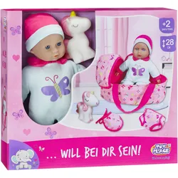 Müller - Toy Place - Baby...will bei dir sein, 28 cm