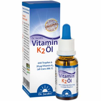 Dr. Jacob's Medical GmbH VITAMIN K2 ÖL Vit.K als MK7 Dr.Jacob's Tro.z.Einn. 20 ml 11648046