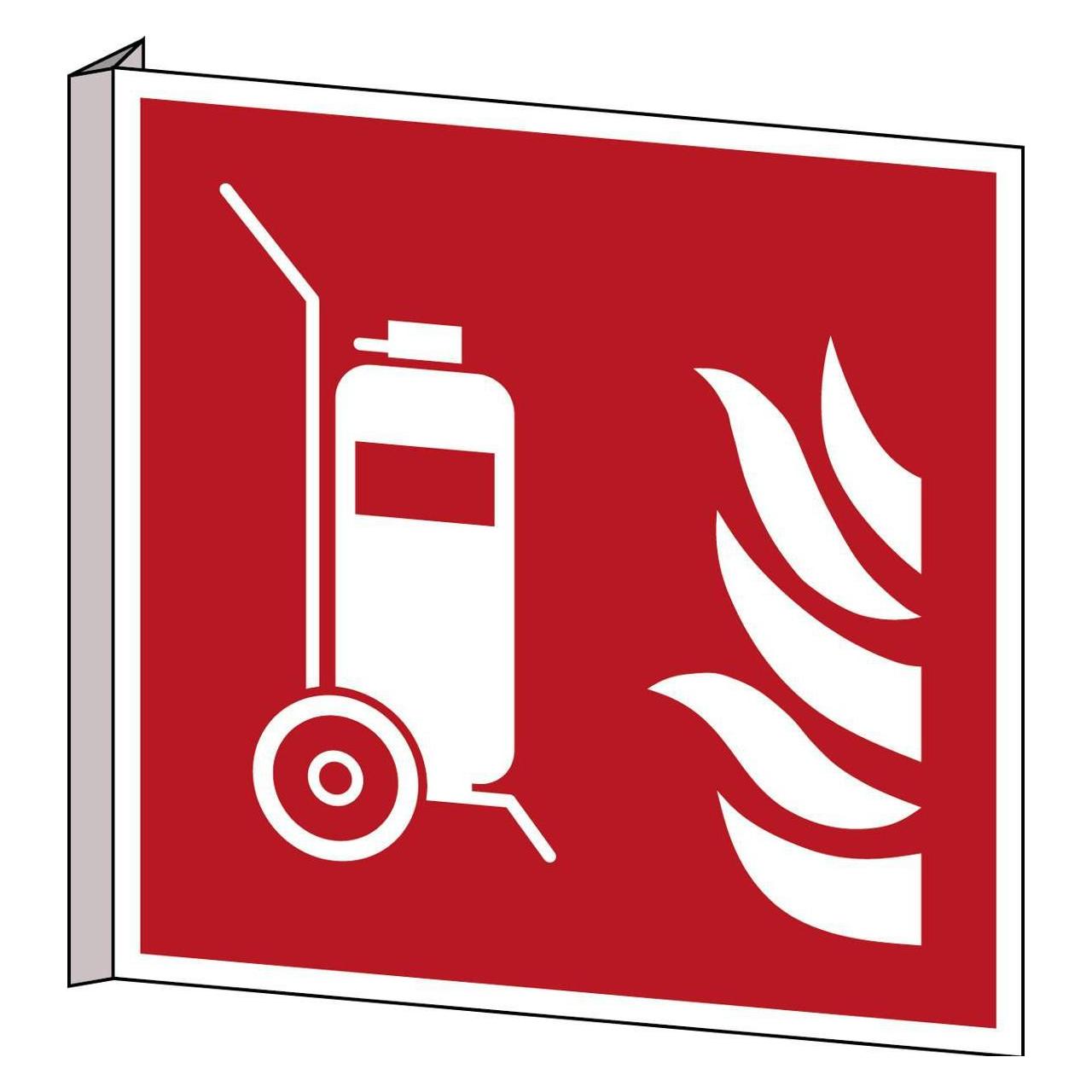 Brady Wheeled fire extinguisher - (F/F009/NT-BIPVC-150X150/1-B)