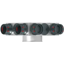 Helios Ventilatoren FlexPipe Verteil-Element FRS-VE 9-75/160
