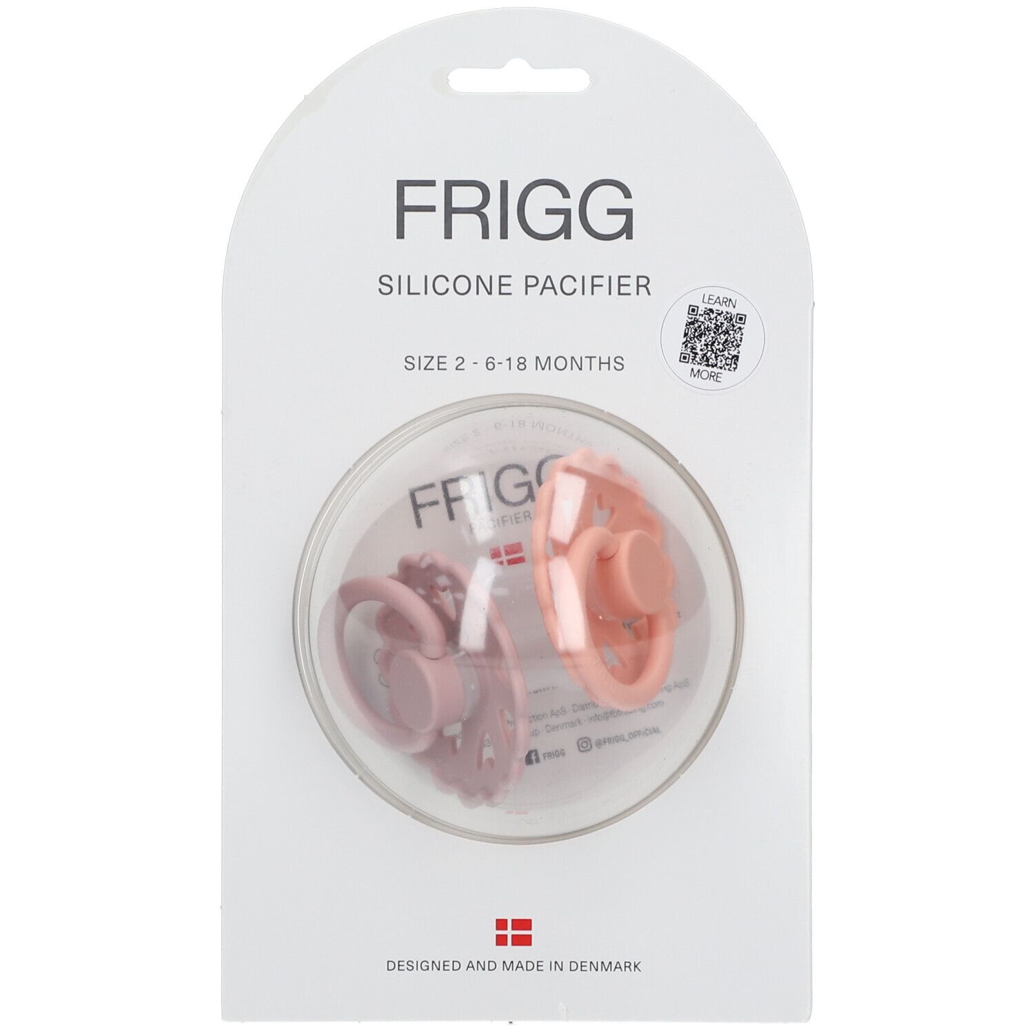 Frigg Silicoon Fopspeen Fairy Princess Pea - Thumbelina 6-18 Maanden 2 St Sauger