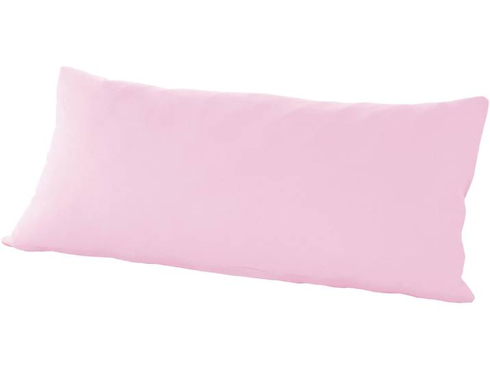 Kissenbezug PRIMERA Primera Mako-Feinjersey Kissenbezug im Doppelpack , rosa, B:40cm L:80cm, Feinjersey, Obermaterial: 100% Baumwolle, Kissenbezüge, Kissenbezug, In vielen Uni-Tönen