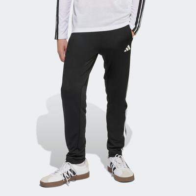 Sporthose ADIDAS SPORTSWEAR "ADIDAS UNISEX", Mädchen, Gr. 128, N-Gr, schwarz (schwarz,), Obermaterial: 100% Polyester, Hosen Sporthose