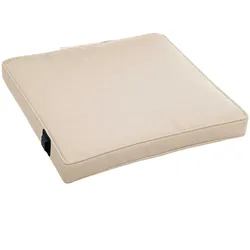 Beheiztes Sitzkissen - Kabellos inkl. 10.000mAh PowBeheiztes Sitzkissen inkl. 10.000mAh Powerbank - 3 Stufen, 40x40cm, Wasserabweisend, Gastro (Beige)
