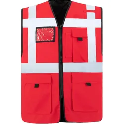 Korntex, Warnweste, Gefütterte Warnweste (5XL)