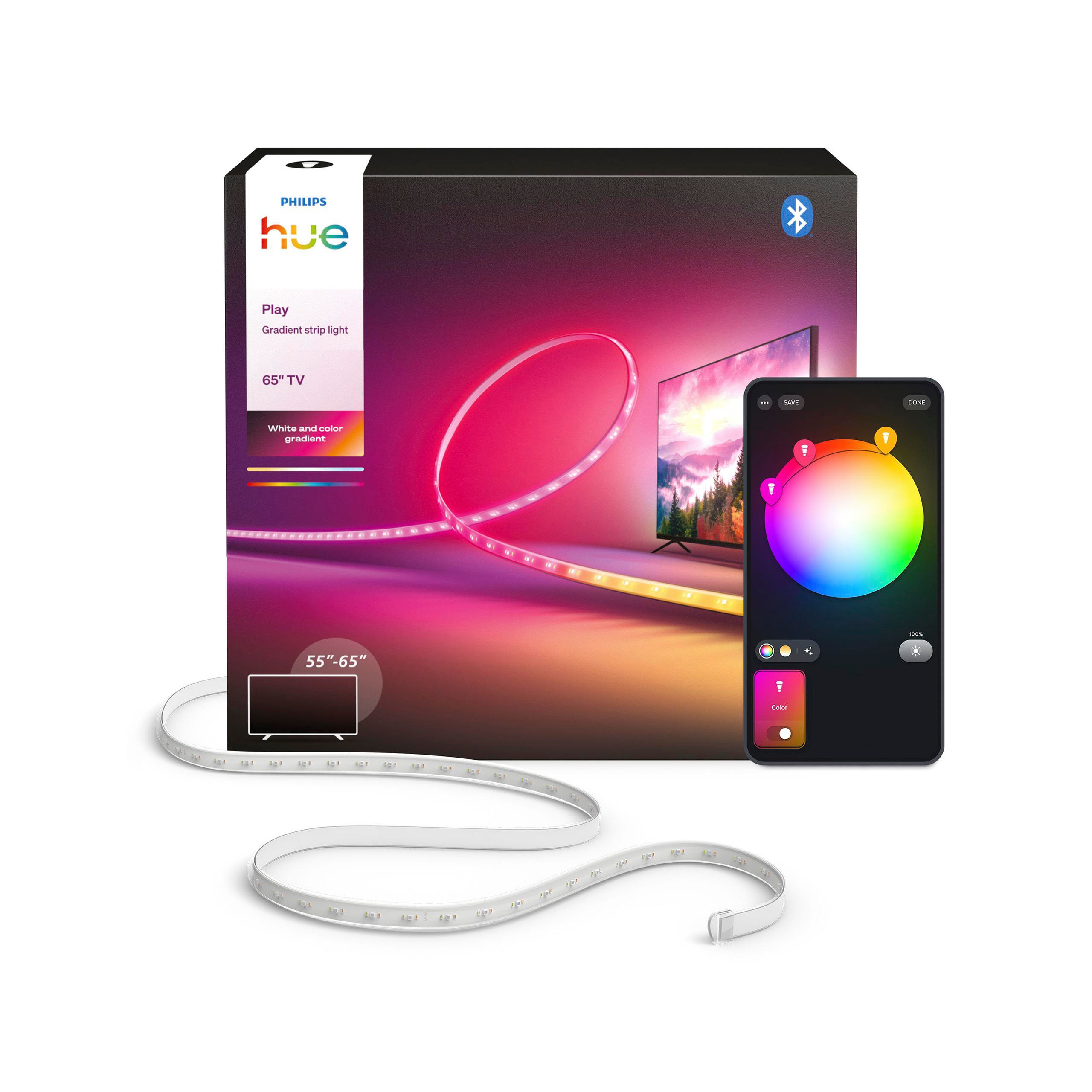 Philips Hue Play Gradient Lightstrip für 65 Zoll TV 8721103168306