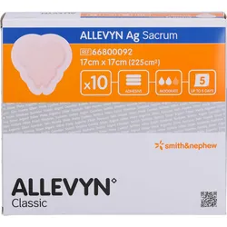 Allevyn Ag Sacrum 17x17 cm Wundverband 10 ST