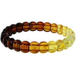 Armband OSTSEE-SCHMUCK "Ostsee-Schmuck Armband Tana Armband Tana", braun, Armbänder, Damen, 19cm, Bernstein, Armband