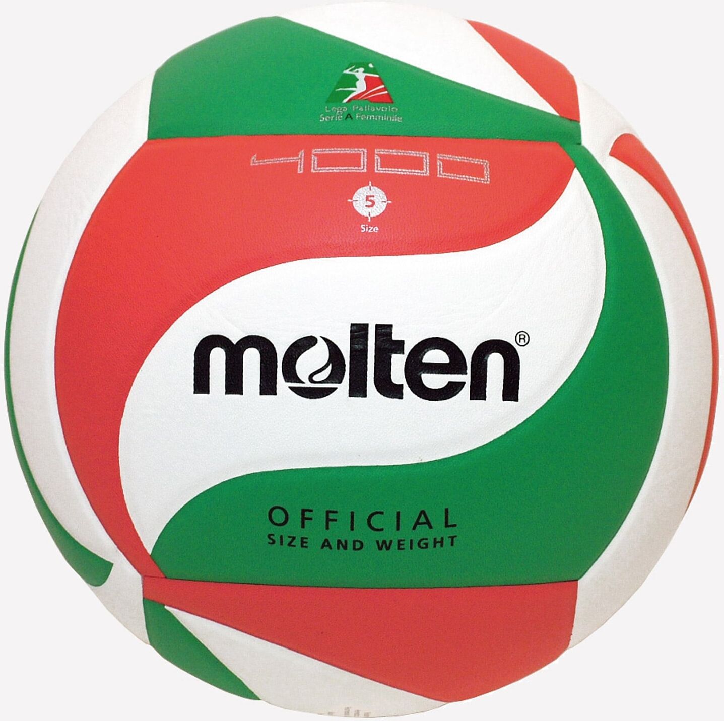 Molten 4000 Training Mis.5 - Pallone Volley - Color Mix 5