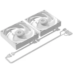 ID-Cooling FX240 LCD WHITE - CPU Vandkling - Max 25 dBA, CPU Wasserkühler, Weiss