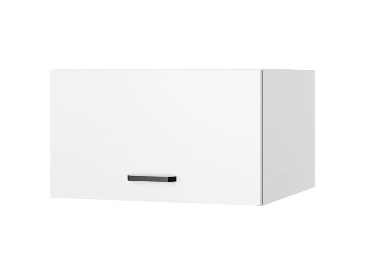 Meuble haut pour armoire haute 60cm Blanc/Blanc