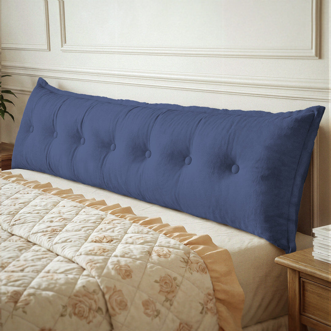 WOWMAX Backrest Pillow Blue 50cm x 200cm