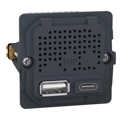 LK FUGA USB A+C LADER, 21W, UA (21 W) (506D0704)